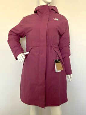 THE NORTH FACE WOMEN'S SEQUOIA TRICLIMATE PARKA CYBER BERRY size XS, S, M, L
